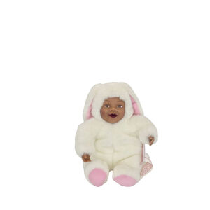 Vintage 1997 Anne Geddes African American Baby Bunny Plush Doll